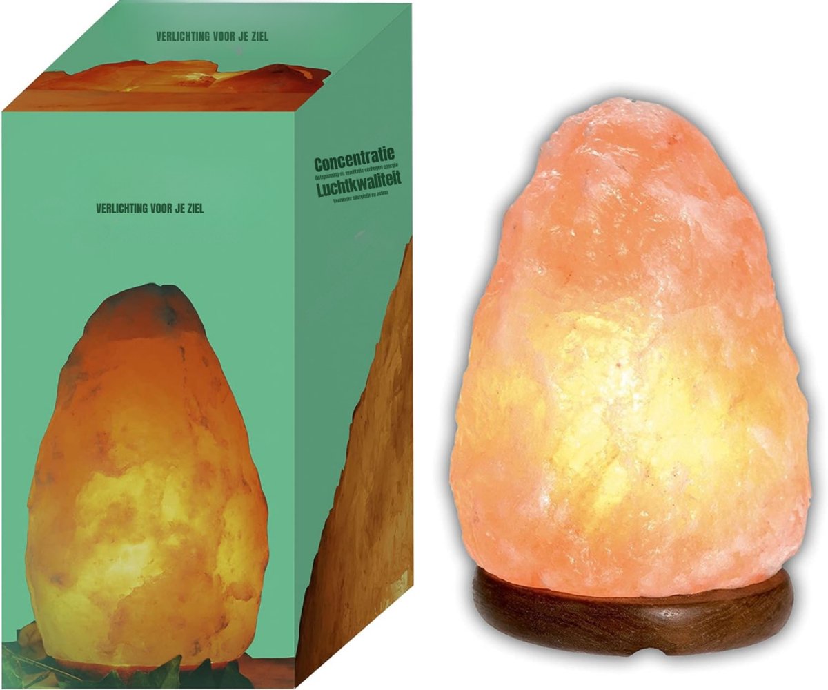 Core® Himalaya Zoutlamp - Zoutlamp - Oranje -‎15cm x 15cm x 25cm