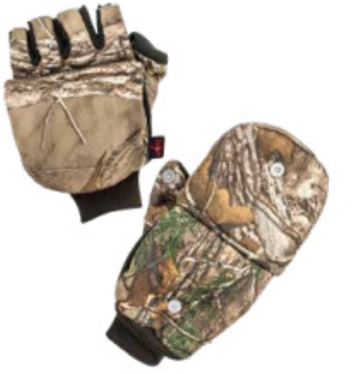 Carp Zoom Camou Rigging Gloves - Vis Handschoenen
