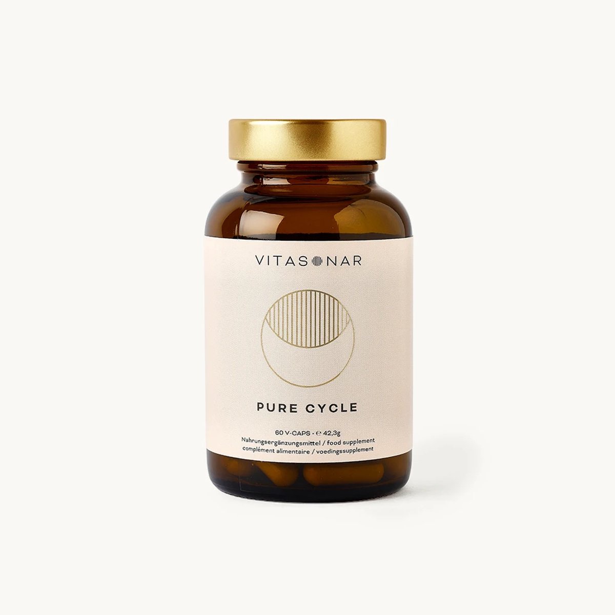 Pure Cycle - 60 V-CAPS - Hormonaal evenwicht - Mentale balans - Beheersing PMS-klachten