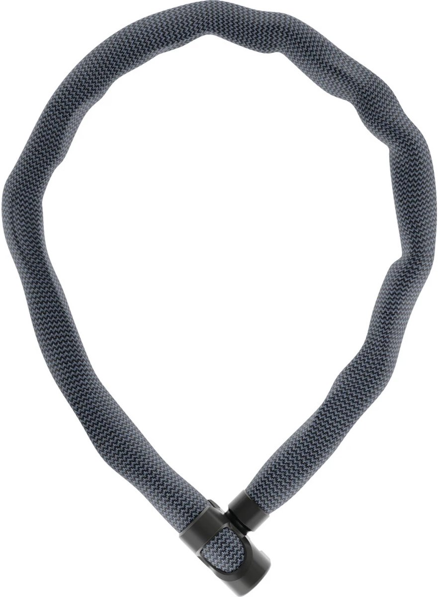 Fietsslot ABUS Kettingslot - IVERA Chain 7210 Color - Security level 8 - grijs - 85 cm - Geschikt voor elektrische fietsen en stadsfietsen