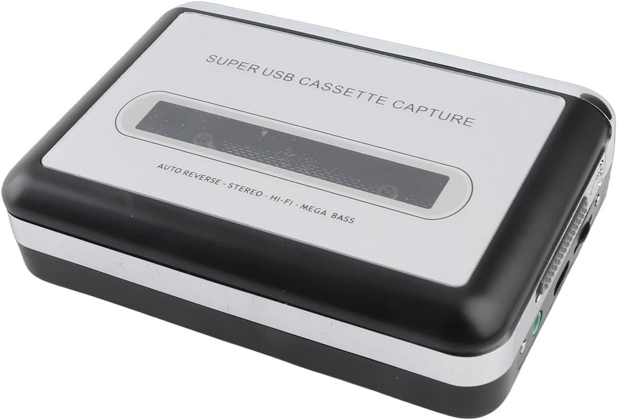 Draagbare Cassette naar USB naar MP3 Converter en Speler