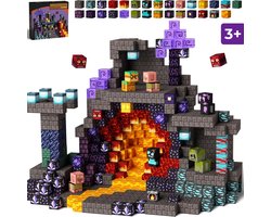 Magnetische Blokken Speelgoed - 100 Magnetische Bouwstenen - Magnetic Cubes - Magnetic Tiles - Magnetische Tegels - Constructie Speelgoed - Montessori Speelgoed - Cadeau voor Jongen of Meisje - Vanaf 3 jaar