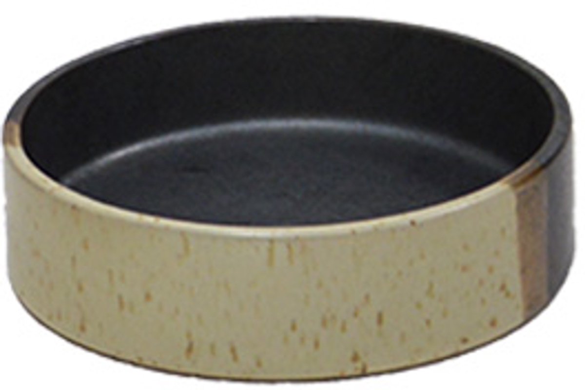 Animal Boulevard Design Ceramix Keramische Voerbak - Drinkbak - Kleur: Zwart - Ø12 cm - 200 ml