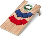 Bex Cornhole Family – Amerikaans Werpspel – Bean Bag Spel – Compacte Cornhole Set Met 1 Speelbord (60x30x7 cm) – Inclusief 8 Pittenzakken – Vanaf 8 Jaar