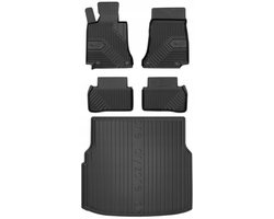 FROGUM Linia 77 - Mercedes-Benz C-Klasse W205 Kombi 2014-2021 - Automaat - Rubbermatten - Bagagemat - Perfecte Pasvorm