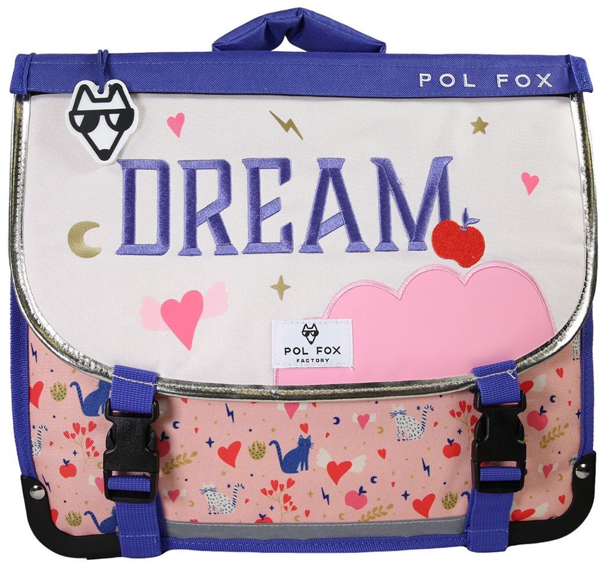 Schooltas voor kinderen Pol Fox Dream