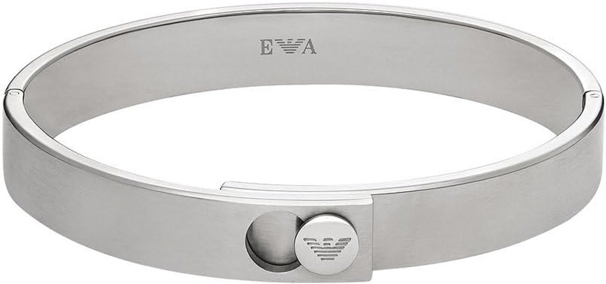 Herenarmband met schuifsluiting van roestvrij staal