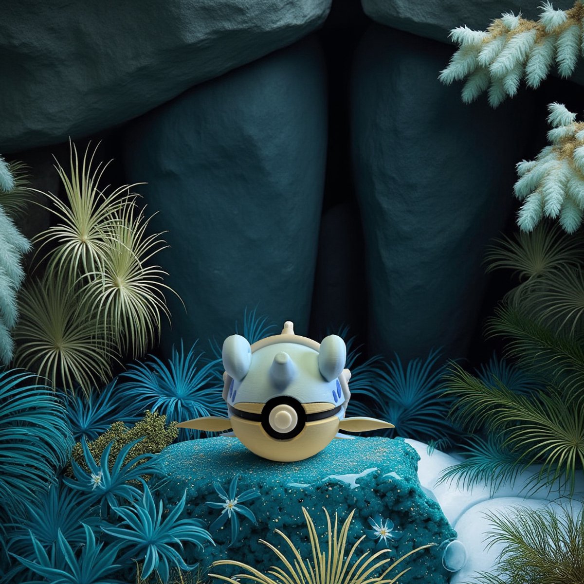 Lapras Collectible, 3D-Geprinte Decoratie, Cadeau voor Fans