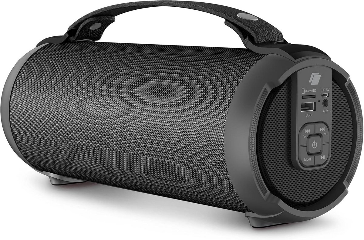 Draagbare Bluetooth Luidspreker met Handgreep - 20W, TWS, USB & SD, 4u Batterij