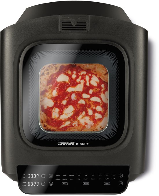 G3 Ferrari Krispy Pizza Oven - Elektrische Pizzaoven - Hoge Temperatuur - Voor Knapperige Pizza’s Thuis — afbeelding 3