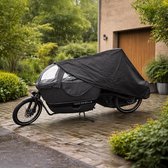 Maxxcovers Cargo Cargo Housse de vélo - Pour 2 roues avec housse de tente de pluie - Imperméable - Zwart