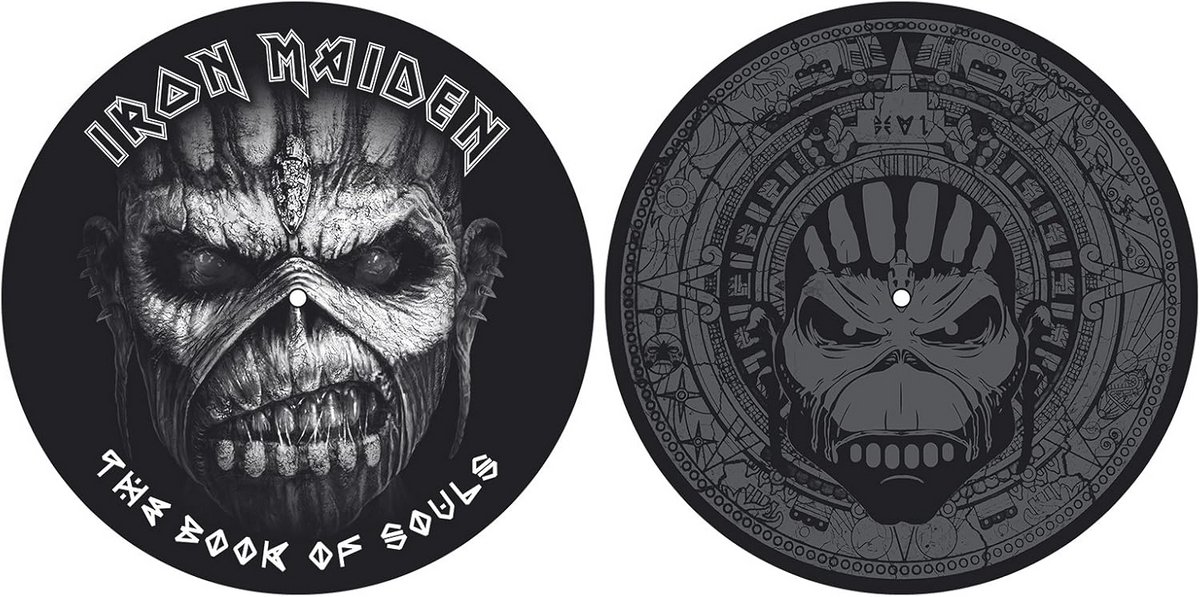 Set van 2 Anti-Statische Slipmatten voor Draaitafel - Muziek Album Artwork