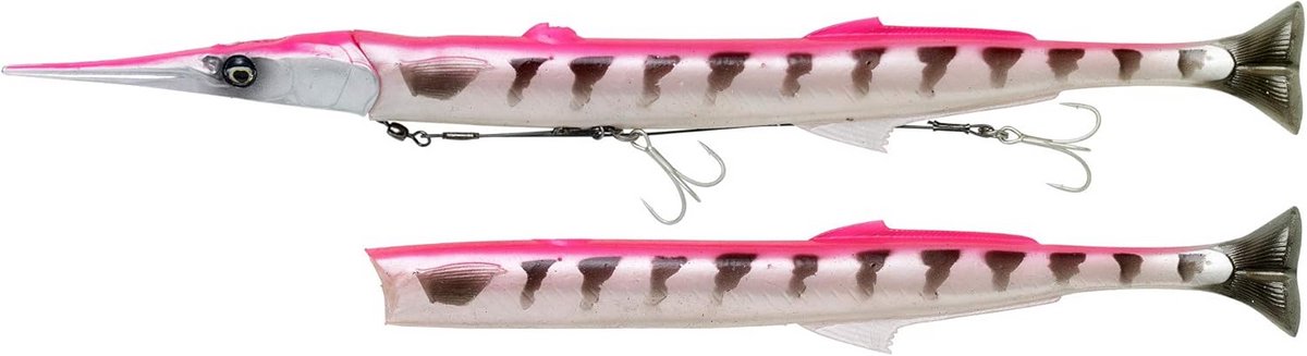Grote Kunstvis 30cm Rubber Baits voor Zeevissen met Levendige Staartactie