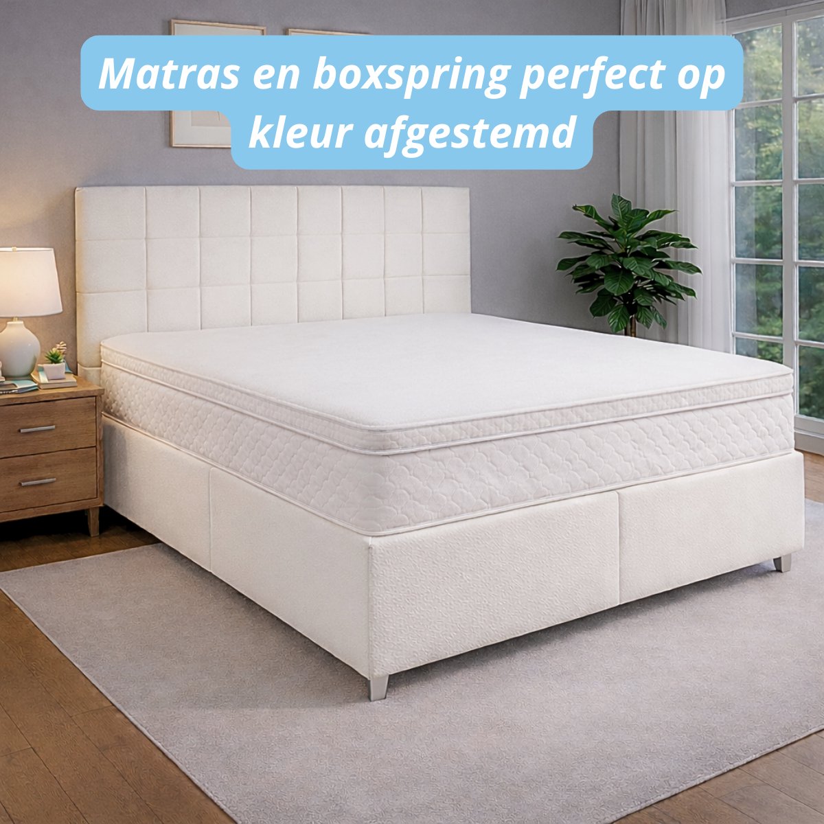 Maan Maan Boxspring 160x200 Compleet - afbeelding 4