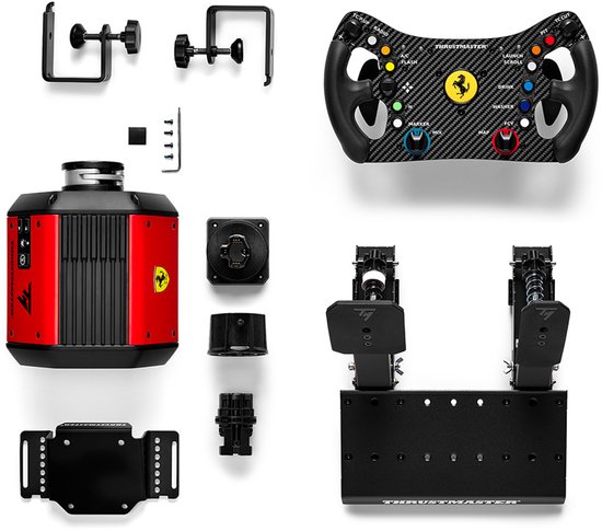 Thrustmaster T818 Ferrari 488 GT3 Simulator - Direct Drive Racestuur met pedalen en Force Feedback - voor PC - 10NM constant van Thrustmaster — afbeelding 3