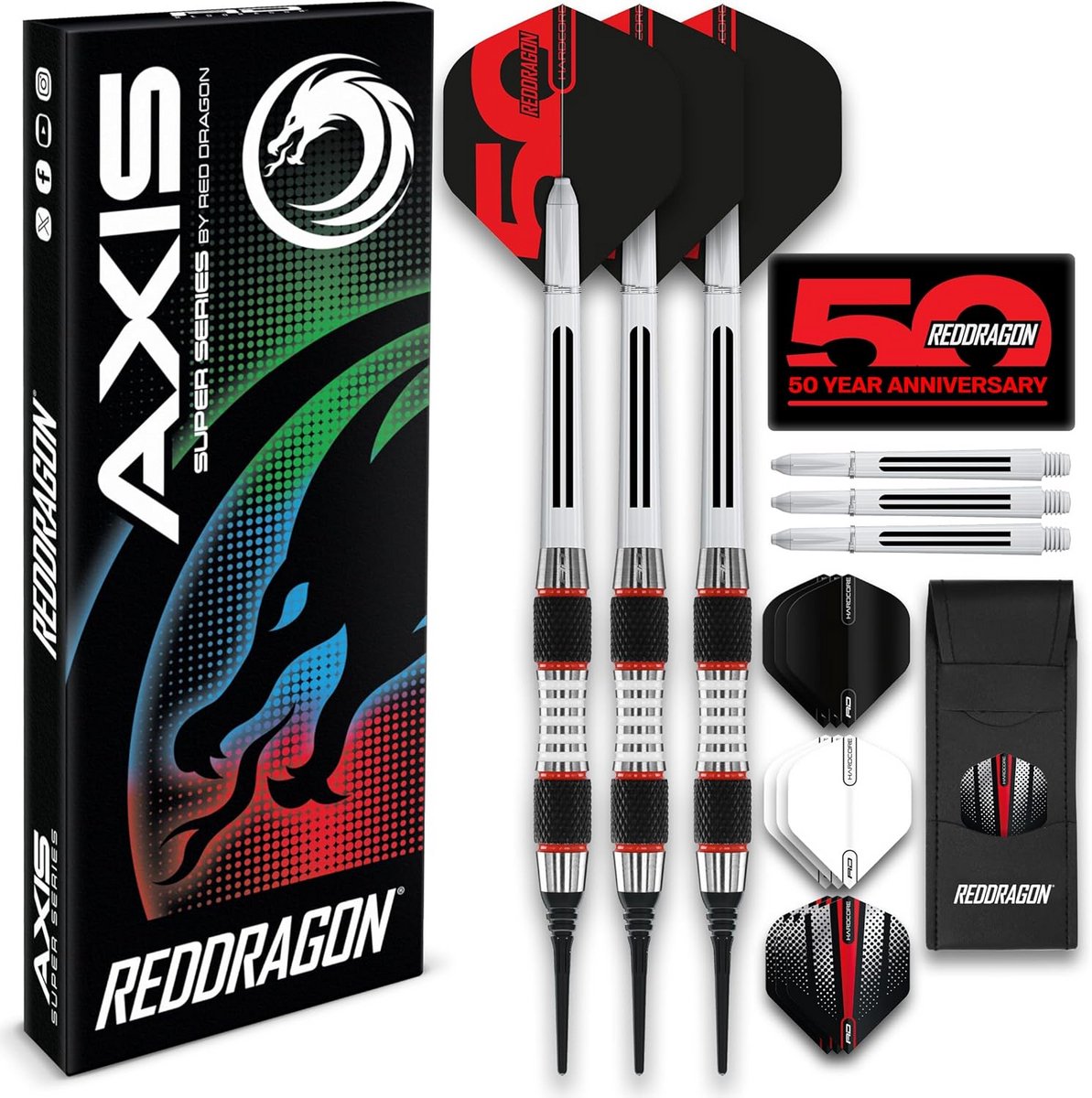 Softtip Tungsten Dartpijlen Set 18g Precisie Grip Inclusief Accessoires