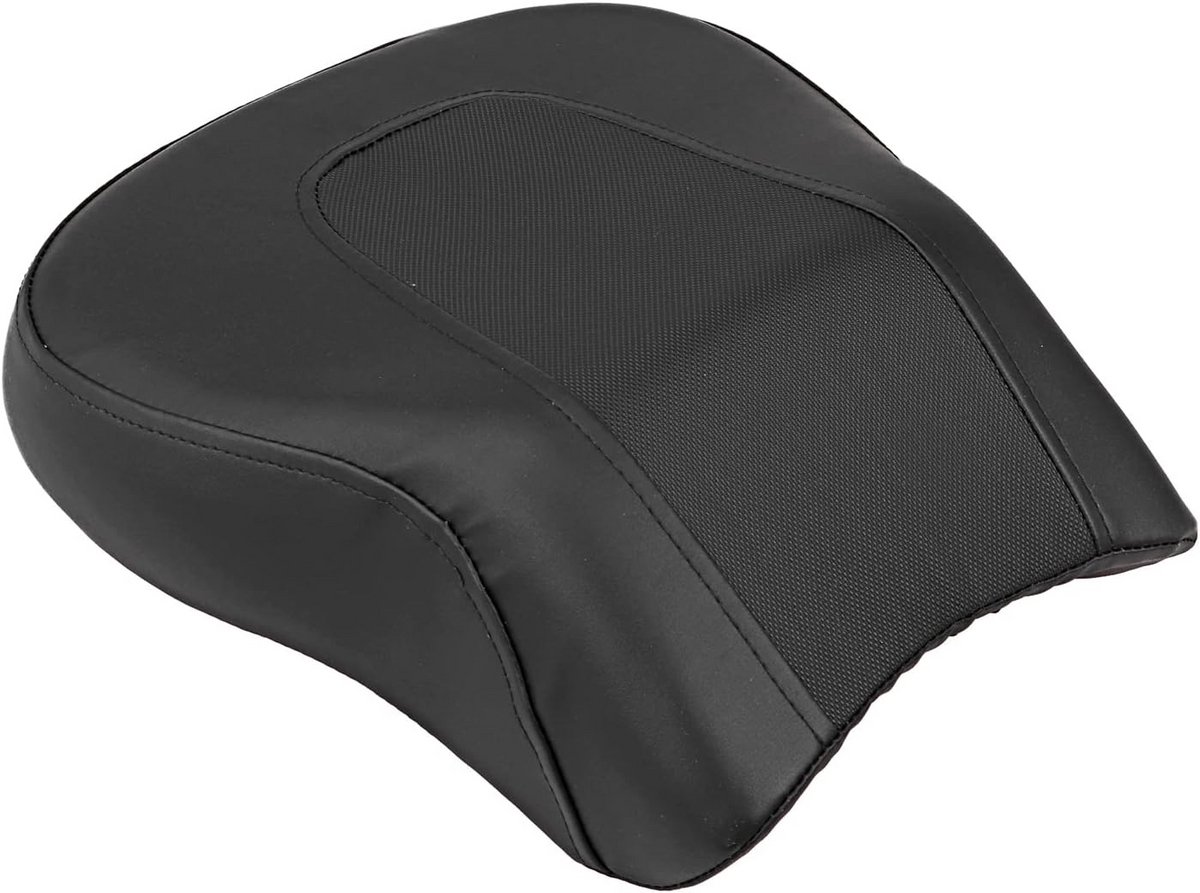 Zwart Achterpassagiers Kussen Compatibel met Softail Fat Boy Motors (2008-2014)
