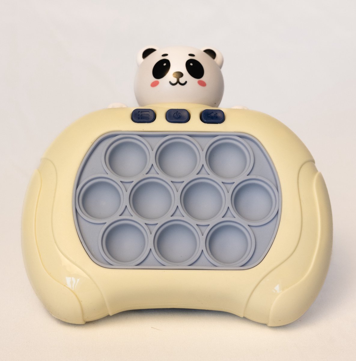DMG Supply Pop It Game - Pandabeer Crème - Pop It - Pop Or Flop - Fidget Toy - Educatief Speelgoed