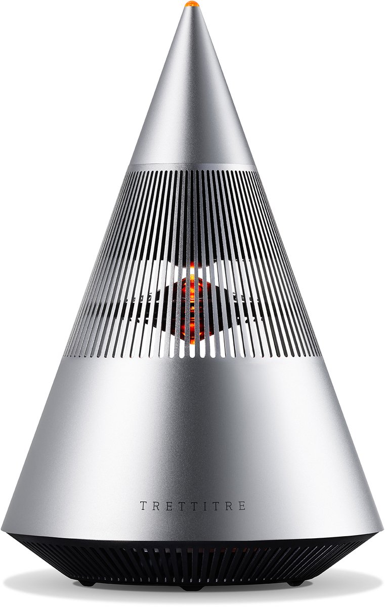 Trettitre TreSound Mini – Draagbare Bluetooth Speaker – Oplaadbaar – Desktopformaat – Zilver