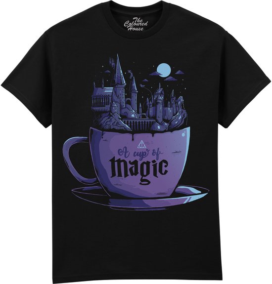 A Cup Of Magic The Coloured House T-shirt 5XL