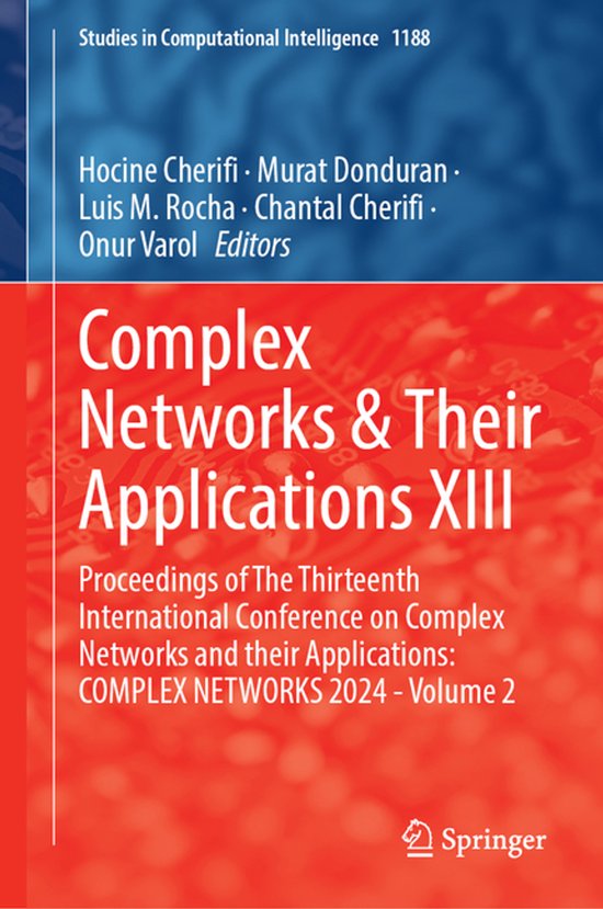Studies in Computational Intelligence1188- Complex Networks  ... - cover