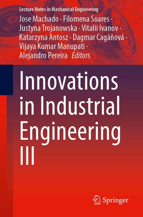Lecture Notes in Mechanical Engineering- Innovations in Indu ... - cover