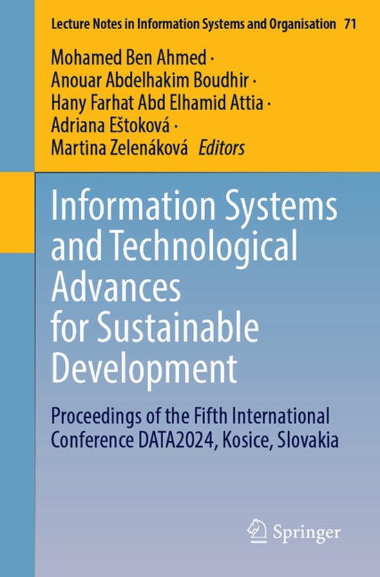 Lecture Notes in Information Systems and Organisation71- Inf ... - cover