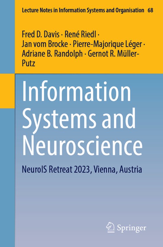 Lecture Notes in Information Systems and Organisation68- Inf ... - cover