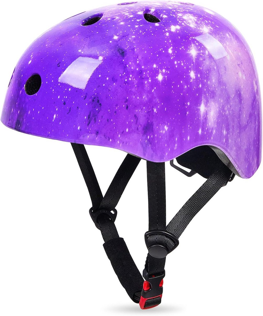 Kinderen Beschermset Helm, Knie- en Elleboogbeschermers voor Scooter, Fiets en Skeelers (3-8 jaar)