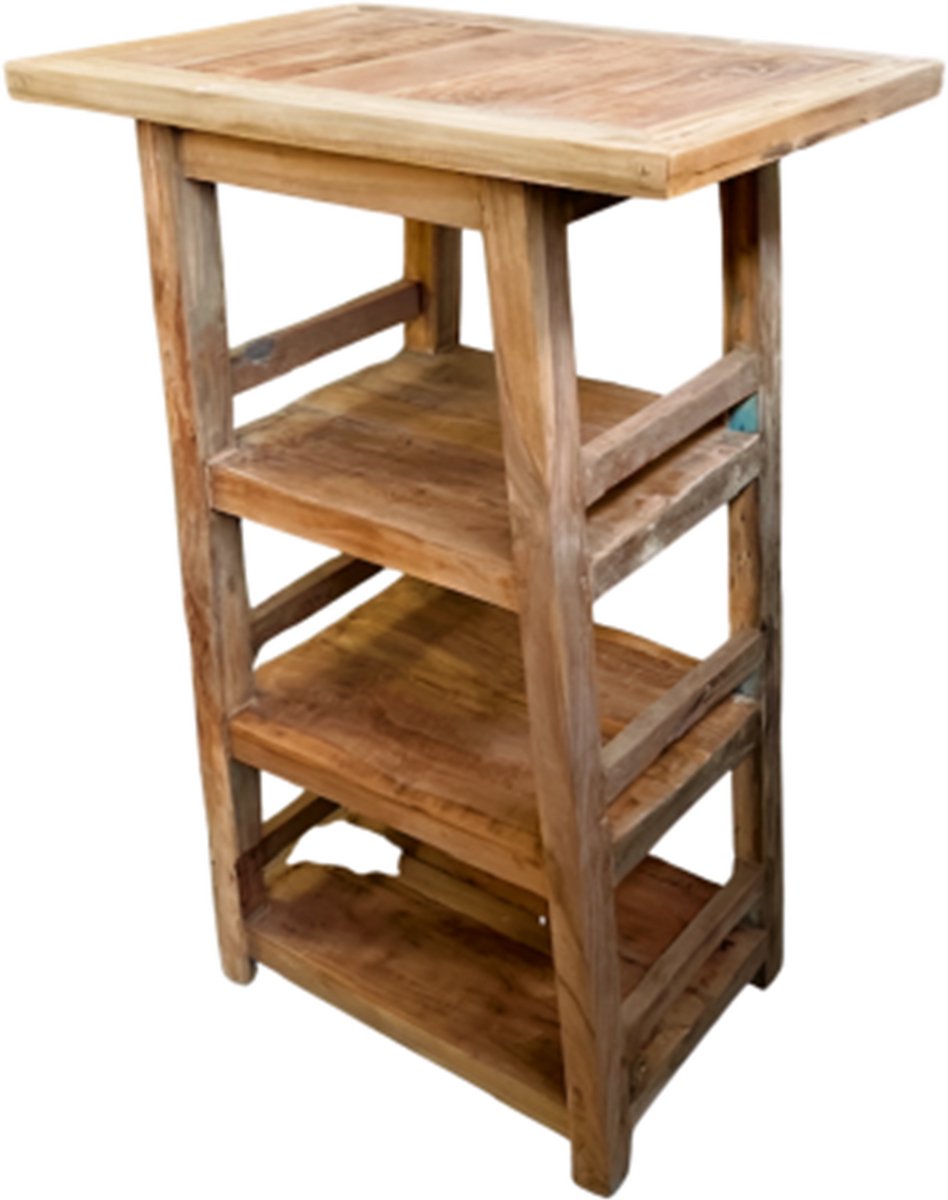 Rack teak 3-sh 66x45H103