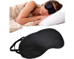 3D Slaapmasker I Oogmasker I Slaapmasker Voor Ogen I Reismasker I Ultra Licht I Zwart