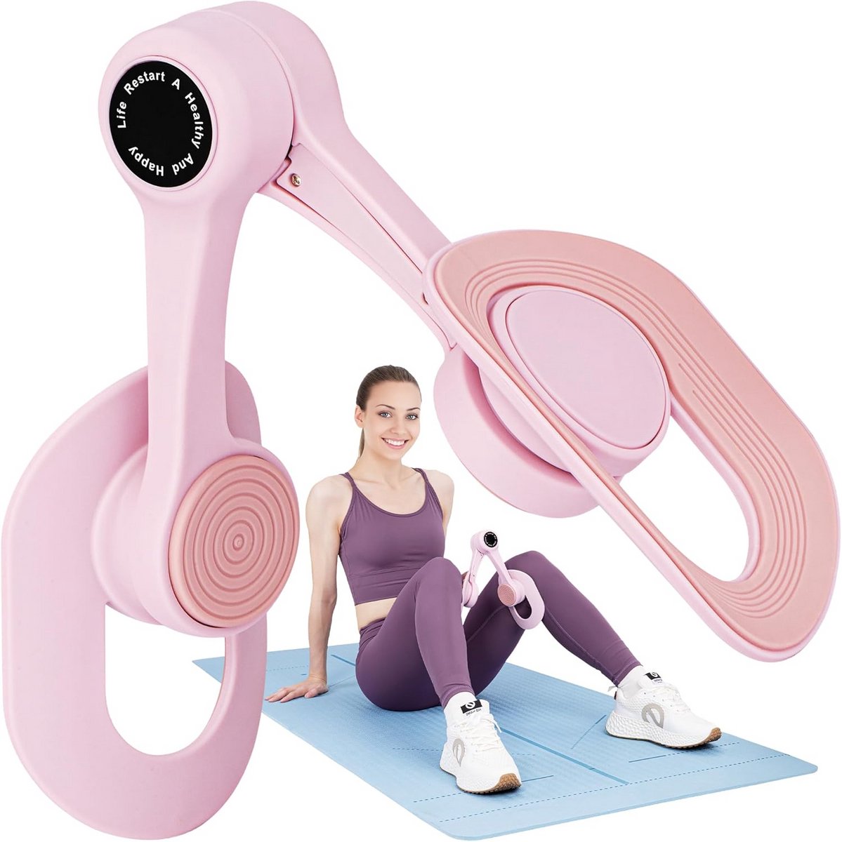 Multifunctionele Been- en Dijtrainer voor Spierversteviging, Bekkenbodem en Billen - Geschikt voor Fitness en Postpartum Herstel