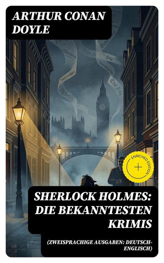Sherlock Holmes: Die bekanntesten Krimis (Zweisprachige Ausg ... - cover