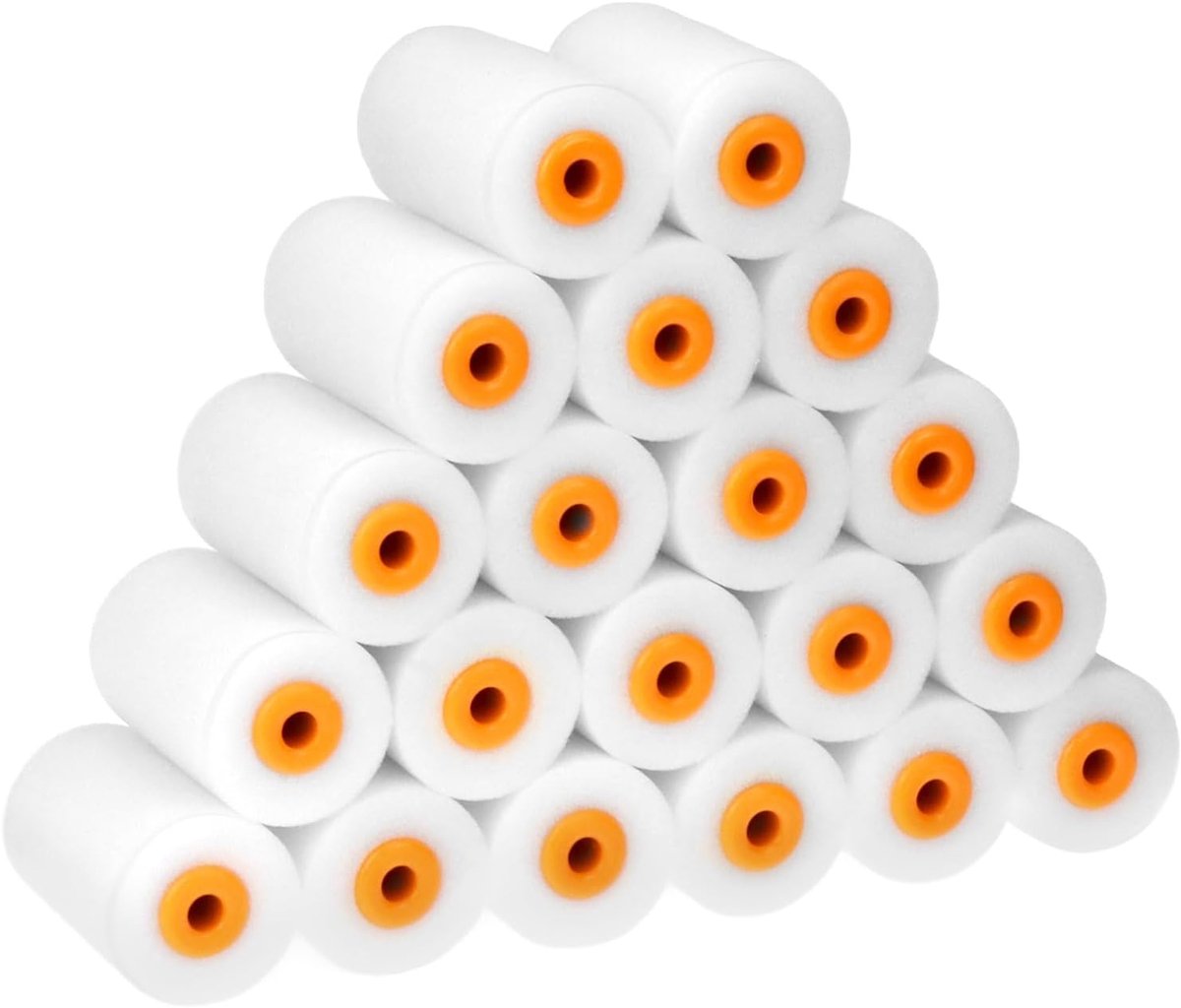 Imperatoris - Verfrollers Schuim - Sponsrollers voor Kinderen en Hobby - Voor Acrylverf en Stencils - Schilderen - 10 Stuks - 5,5 cm Schuimverfroller