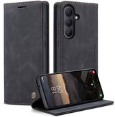 CaseMe Hoesje - Geschikt voor Samsung Galaxy S26 Hoesje - CaseMe 013 Book Case - Zwart