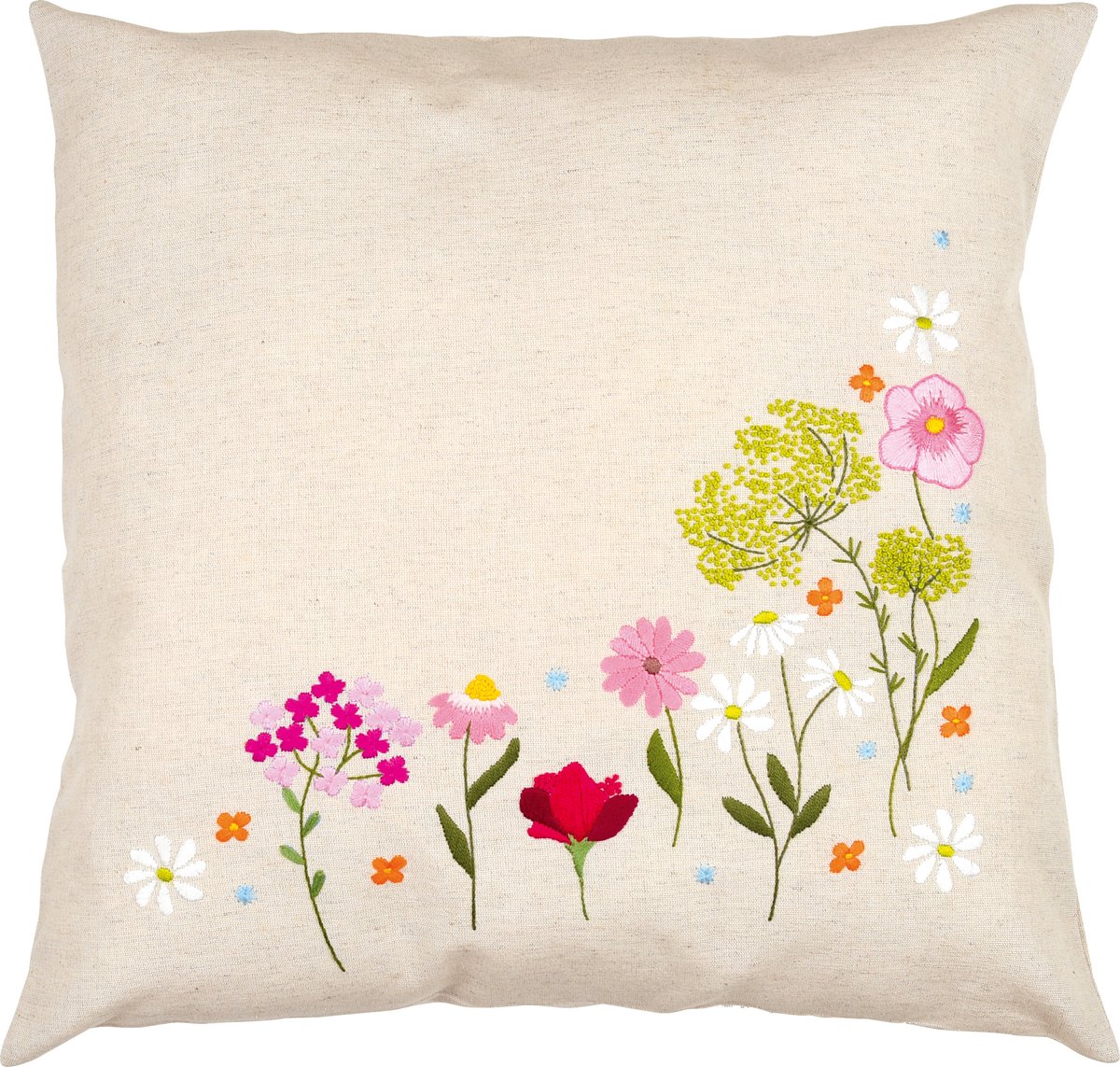 Vervaco - Kussen kit Wilde bloemen - PN-0222243