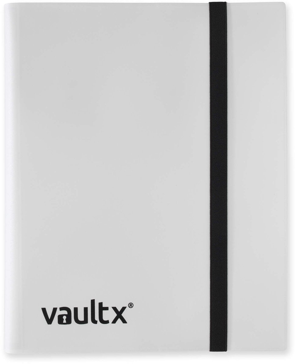 Vault X 9-Pocket Strap Binder - Verzamelmap - 360 Kaarten/Wit
