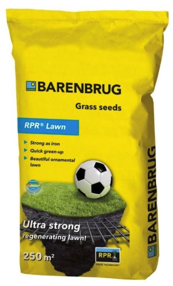 Barenbrug graszaad - Bar Power RPR - extra stevig & zelfherstellend gazon - 5kg