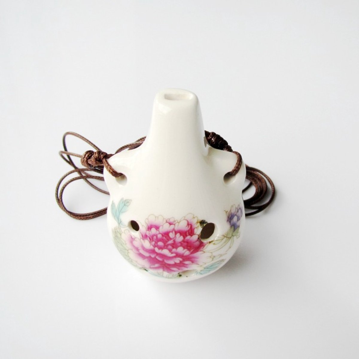 muziekinstrumenten-Zesgaten Ocarina Alt AC - Professioneel Instrument voor Beginners, Kinderen & Volwassenen-Rode Pioenroos-Belle's product