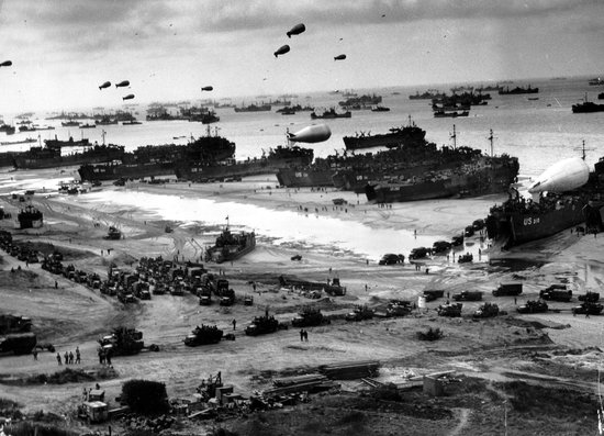 Poster Operation Overlord Normandië - D-Day - Tweede Wereldoorlog - Large 50x70