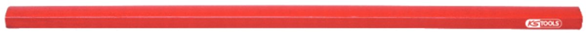 KS Tools - Timmermanspotlood - Rood - 250mm - HB Potlood