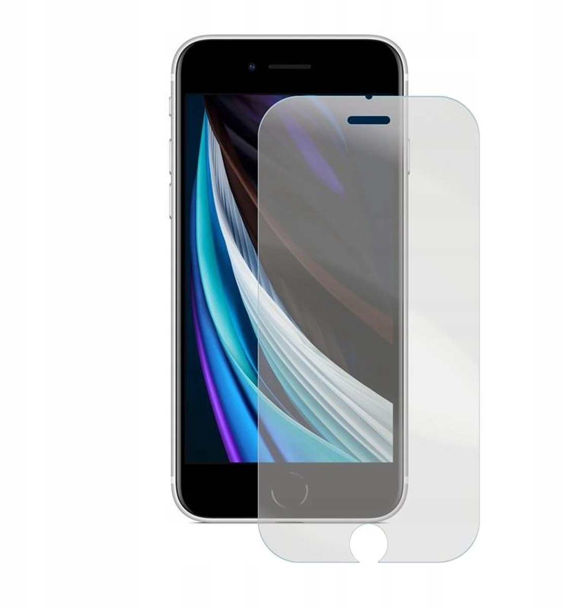 Apple iPhone 8 - Gelaagd Veiligheidsglas - 0,3mm - Twardość 9H