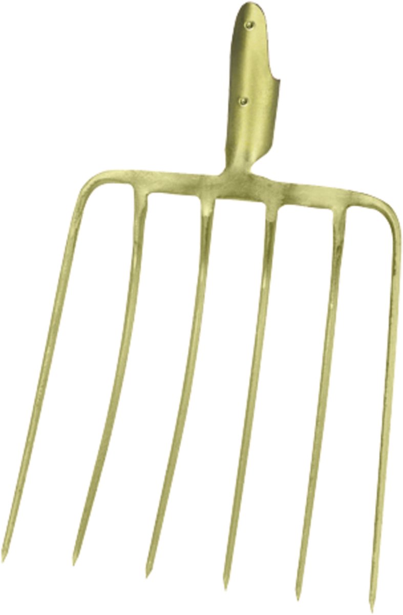 IDEAL - Maïsvork - Zonder steel - Afmetingen 370×320 mm - Robuuste staalconstructie