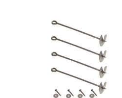 B-Play grondanker 4 stuks 60 cm