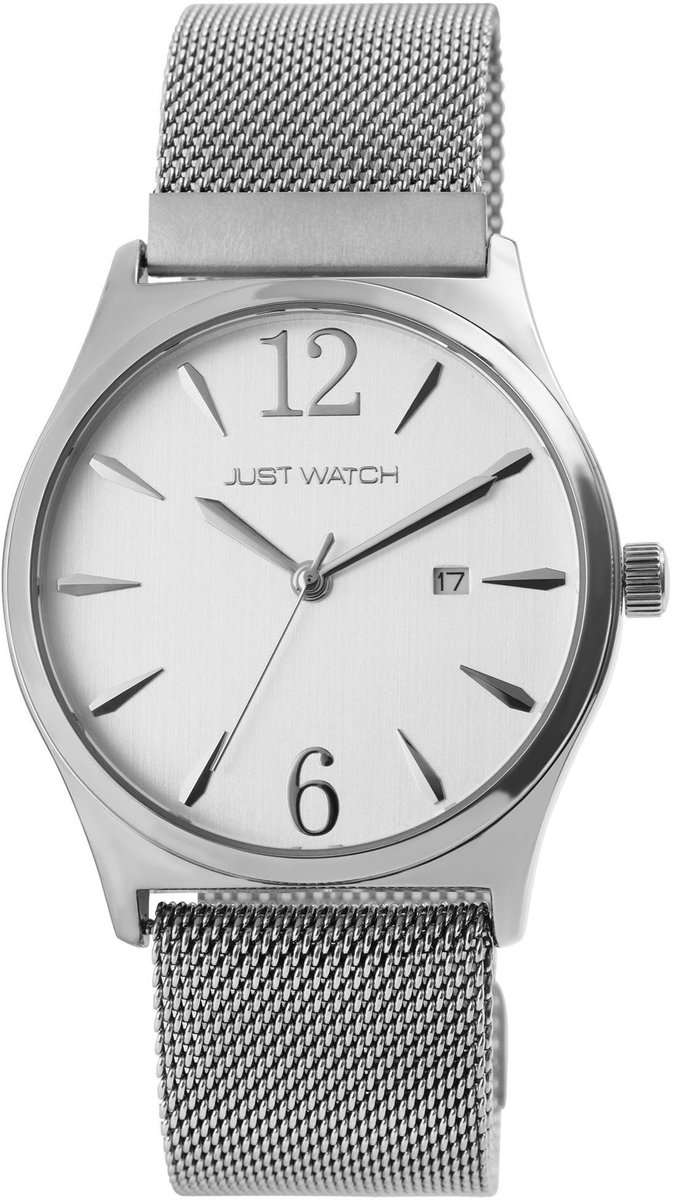 JUST WATCH Just Watch Unisex Polshorloge Prachtig unisex horloge met roestvrijstalen magnetische mesh band, 33 mm, dames,