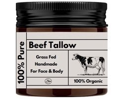Beef Tallow - 100% PUUR - Zonder Toevoegingen - Whipped - Balm - Zalf - 100% Halal - 100%…
