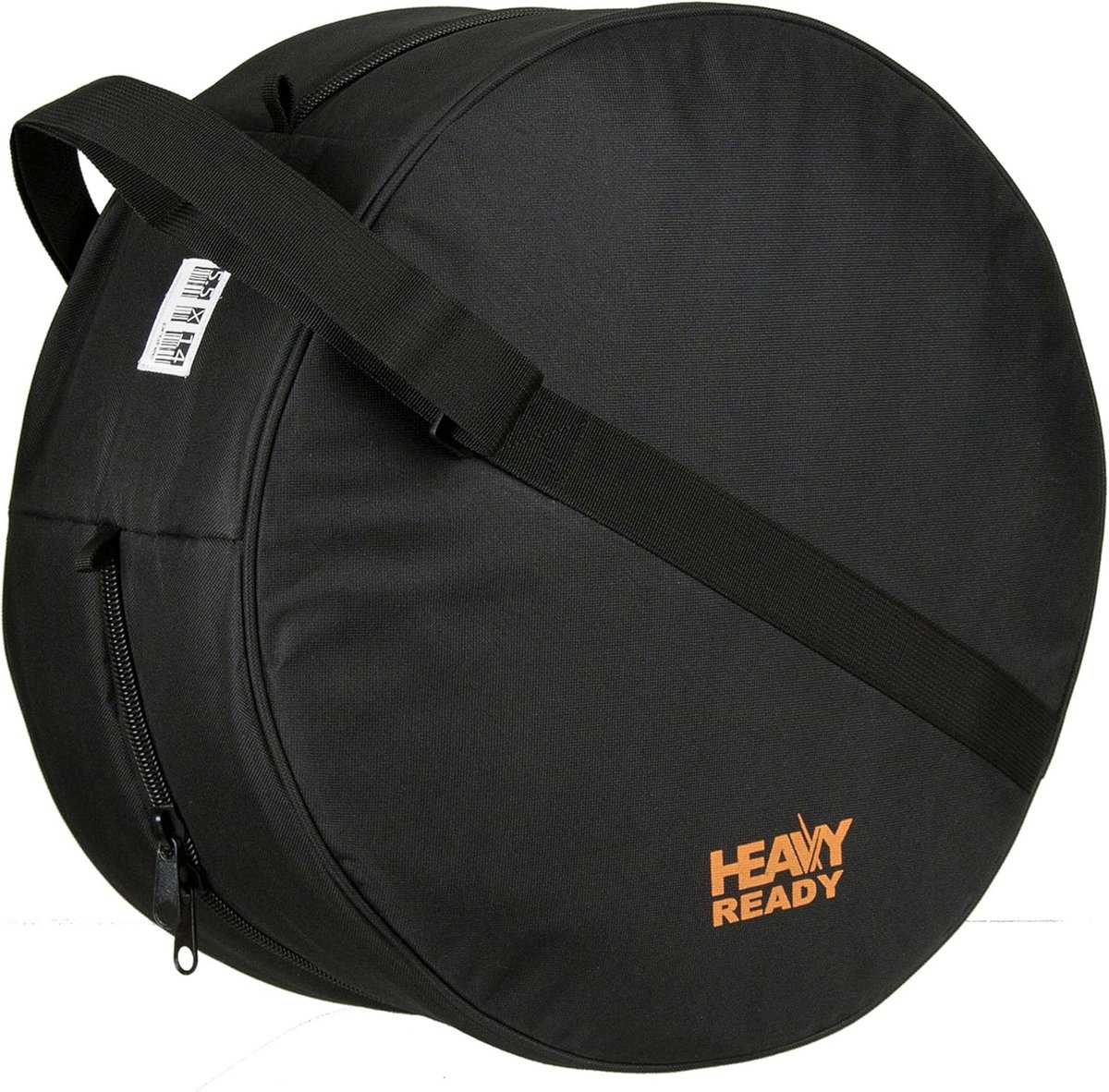 Drumkoffer - Percussie Tas - Veilig Transport - Verstevigde Constructie - 5.5 x 14 Inch - Zwart