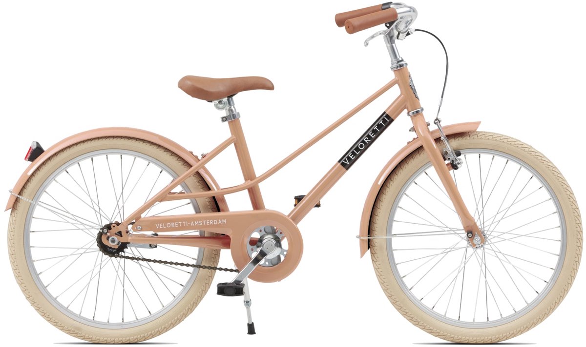 Veloretti Junior Kinderfiets - 20 inch - Roze - 5-8 jaar