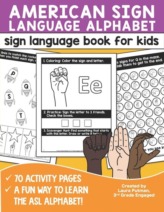 Sign Language Book for Kids - cover