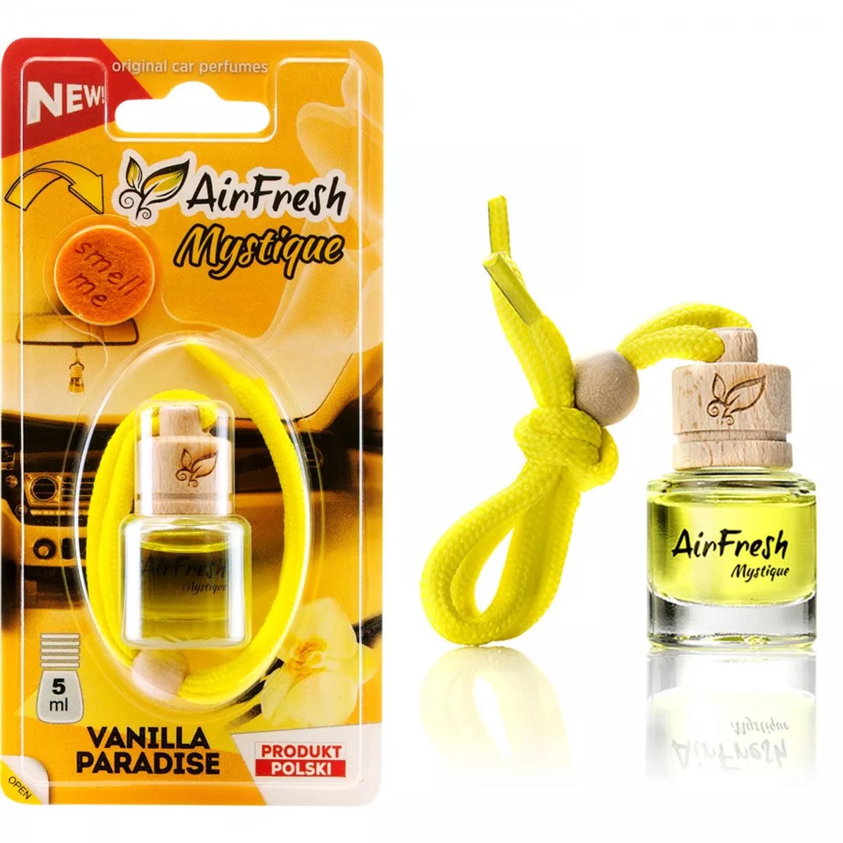 Air fresh mystique vanille - vanille autoparfum - air fresh mystique - vanille - autoparfum - auto parfum